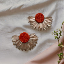 Silver Petal Bloom Earrings